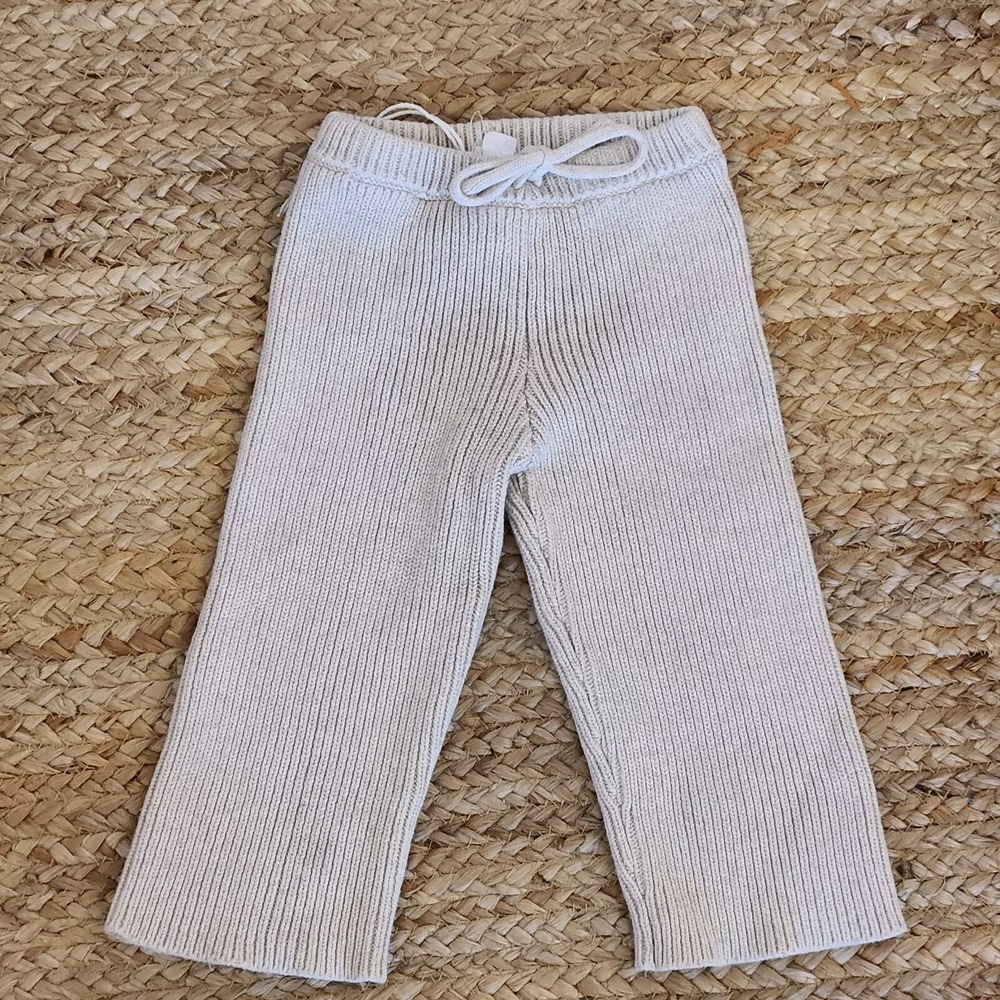 Jamie Kay Morgan Knitted Pant in Gray Size 6-12‎ Months Unisex - D4
